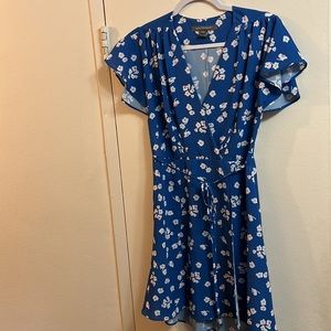 French Connection Floral Wrap Dress